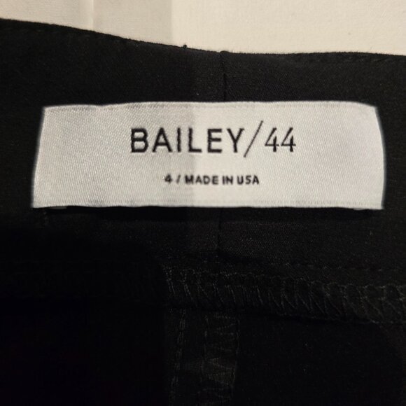 Bailey 44 Black Cropped Pants with shimmer side stripe Size 4 - Picture 7 of 7